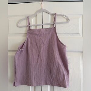 Madewell Lilac Textured Camisole